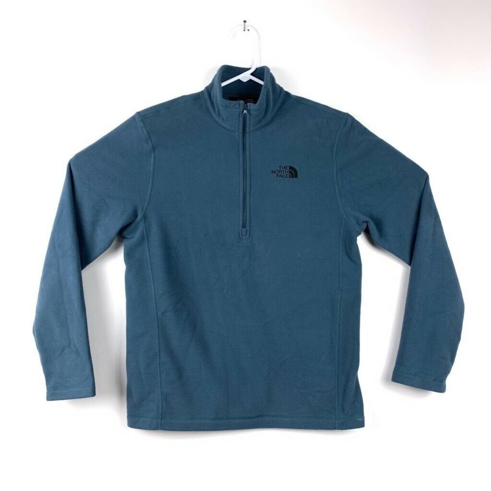The North Face Mens Fleece Jacket Blue S Pullover